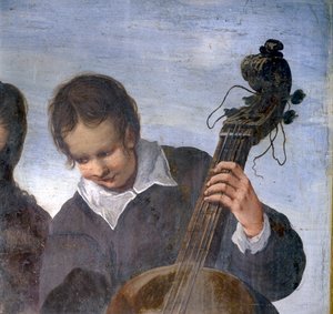 Muusikko, yksityiskohta tekijältä Italian School