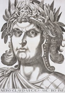 Nero Caesar (37-68 jKr.), 1596 tekijältä Italian School