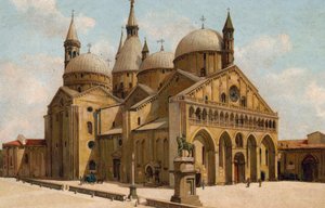 Padova / Padova: Antoniuksen basilika (kromoliittinen). tekijältä Italian School