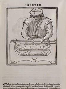 Sivu Lodovico Foglianin (1475?-1542) (tai Ludovico Folianin) musiikkiteoreetikko Musica theoricasta tekijältä Italian School