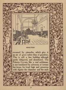 Sivu Taorminan San Domenico Palace -hotellin esitteestä (litografia). tekijältä Italian School