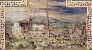 Piazza del Popolo, Rooma tekijältä Italian School