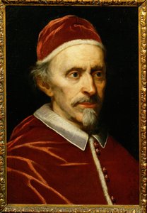 Paavi Innocentius XI, syntynyt Benedetto Odescalchi ... (maalaus kankaalle) tekijältä Italian School