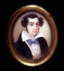 Ciro Menottin (1798 - 1831) muotokuva. Risorgimenton museo. Milano tekijältä Italian School