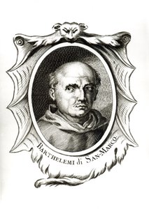 Fran muotokuva. Bartolomeo di San Marco tekijältä Italian School