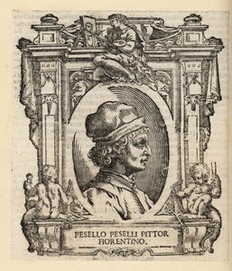 Firenzestä kotoisin olevan italialaisen taidemaalarin Francesco Pesellinon muotokuva tekijältä Italian School