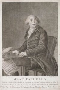 Vincent Alojan kaivertama muotokuva Giovanni Paisiellosta (1782-1840) tekijältä Italian School