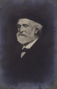 Giuseppe Verdin muotokuva tekijältä Italian School