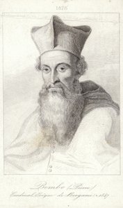 Pietro Bembon muotokuva tekijältä Italian School