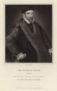 Sir Nicholas Baconin muotokuva tekijältä Italian School