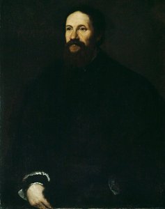 Gentlemanin muotokuva tekijältä Italian School