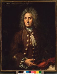 Italialaisen säveltäjän Giuseppe Torellin (1658-1709) muotokuva.