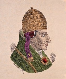 Antipaavi Alexandre V:n (Aleksanteri tai Alessandro) muotokuva (1409-1410) tekijältä Italian School