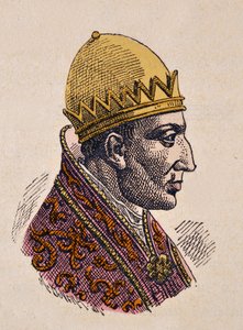 Antipaavi Felix II:n (Felice) muotokuva (355-365) tekijältä Italian School