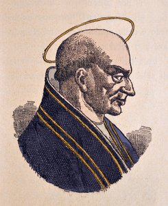 Paavi Adeodat tai Dieudonne Ier (615-618) muotokuva tekijältä Italian School