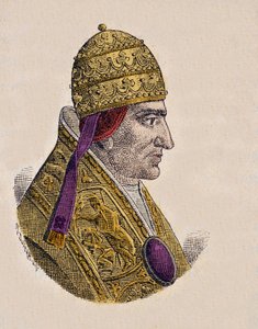 Paavi Klemens II:n muotokuva (Clemente tai Clemens) (1046-1047) tekijältä Italian School