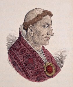Paavi Cononin muotokuva (Conone) (686-687) tekijältä Italian School