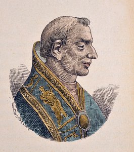 Paavi Donuksen muotokuva (676-678) tekijältä Italian School