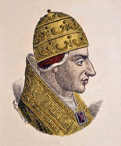 Paavi Johannes XVII:n muotokuva (Giovanni, Ioannes) (1003) tekijältä Italian School