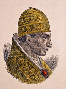 Paavi Johannes X:n muotokuva (Giovanni, Ioannes) (914-928) tekijältä Italian School