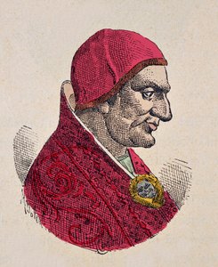 Paavi Sabinianin muotokuva (604-606) tekijältä Italian School
