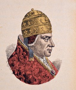 Paavi Urbain VI:n muotokuva (Urban tai Urbanus tai Urbano) (1378-1389) tekijältä Italian School