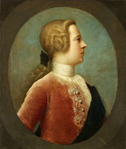 Prinssi Charles Edward, n. 1740 (öljy kankaalle) tekijältä Italian School