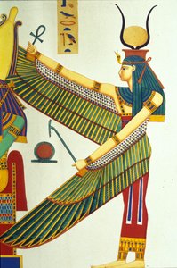 Isiksen esitys, kuvitus Egyptin ja Nubian monumenteista, Ippolito Rosellini tekijältä Italian School