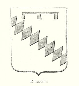 Rinuccini (kaiverrus) tekijältä Italian School