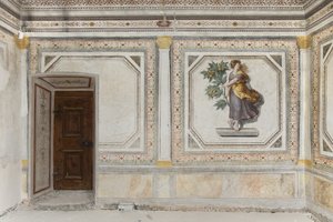 Musiikin huone (fresko) tekijältä Italian School