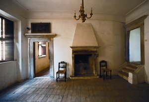 Takkahuone Rafaelin syntymäkodissa (1483-1520) tekijältä Italian School
