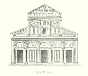 San Miniato (kaiverrus) tekijältä Italian School