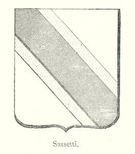 Sassetti (kaiverrus) tekijältä Italian School