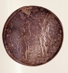 Hopeinen piastra Firenzestä, Medicin Cosimo III:n hallituskausi (1642-1723) tekijältä Italian School