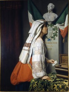 Vuoden 1870 kansanäänestys. Tässä yhteydessä italialaiset äänestivät Italian yhtenäisyyden puolesta. Museo del Risorgimento. Milano tekijältä Italian School