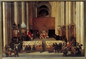 Trenton ekumeeninen kirkolliskokous. Trenton kirkolliskokous on roomalaiskatolisen kirkon tunnustama 19. ekumeeninen kirkolliskokous. Paavi Paavali III kutsui hänet vuonna 1542 vastauksena Martin Lutherin protestanttisen reformin puitteissa esittämiin pyyn tekijältä Italian School