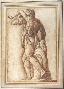 Emperor Commodus gladiaattorina (kynä ja muste pesulla paperille) tekijältä Italian School