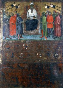 Hallitus palauttaa kaupunkien tarkastukset, 1385 tekijältä Italian School