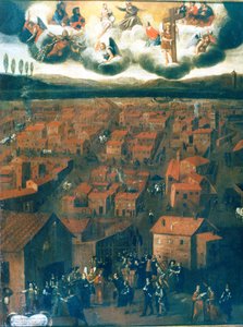 Rutto Roomassa vuonna 1656 tekijältä Italian School