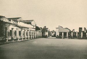Stabian Baths - Painipaikka sellaisena kuin se on (syväpaino) tekijältä Italian School