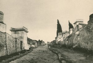 The Street of the Tombs sellaisenaan (syväpaino) tekijältä Italian School