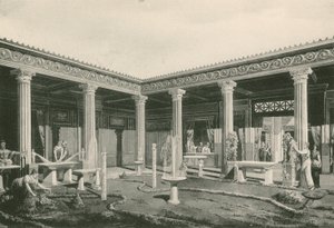Viridarium Vettii-talossa. Kuten se oli (syväpaino) tekijältä Italian School