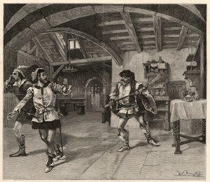 Giuseppe Verdis Falstaffin (Teatro alla Scala) tuotanto Milanossa tekijältä Italian School