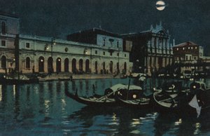 Venetsia, Suuri kanava (värilitro) tekijältä Italian School