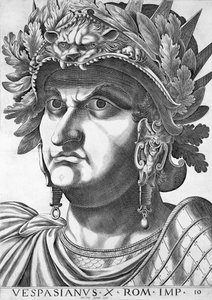 Vespasianus (9-79 jKr.), 1596 tekijältä Italian School