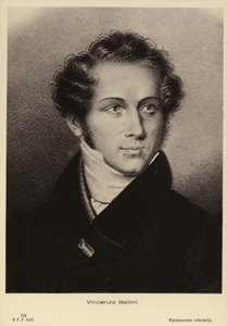 Vincenzo Bellini, italialainen oopperasäveltäjä (1801-1835) tekijältä Italian School