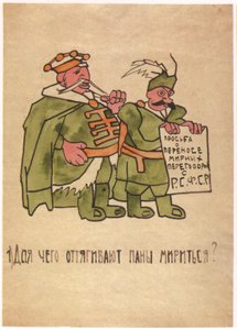 Miksi puolalainen aatelisto viivyttelee rauhanneuvotteluja, 1920