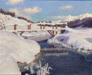 Aurinko lumella, Sveitsi