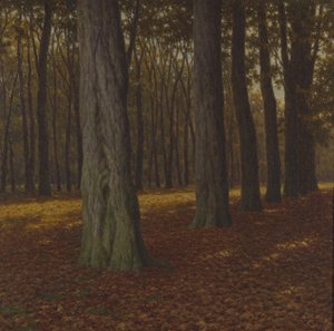 Puinen maisema (öljy kankaalle) tekijältä Ivan Fedorovich Choultse
