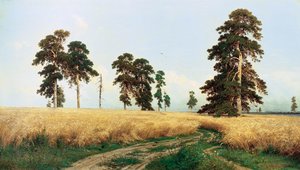 Ruispelto, 1878. tekijältä Ivan Ivanovich Shishkin